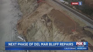 Next Phase Of Del Mar Bluff Repair Begins For Rail Corridor