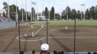 2014.7.12 小川高校が初得点、さらに加点。対成城戦。夏の甲子園西東京