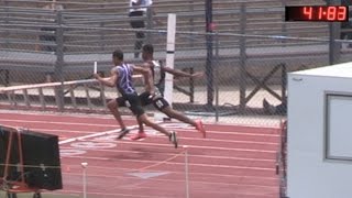 2016 TF - CIF-ss Prelims (Div 1) - Men's 4x100 Relays (5 Heats)