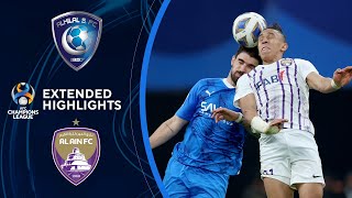 Al Hilal vs. Al Ain: Extended Highlights | AFC Champions League | CBS Sports Golazo
