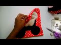 how to make miki mouse pillow මිකි මවුස් pillow එකක් මහමු මහන විදිය සරලව මහන්න කැමති අයට