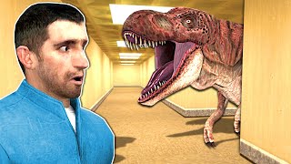DINOSAURS IN THE BACKROOMS (Garry's Mod Gameplay)