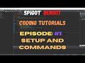 Bukkit Coding Tutorial Episode #1 First Command