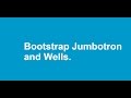 Bootstrap Jumbotron and Wells..