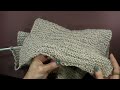 tuto tricot pour débutant total chauffe epaule au point de godron