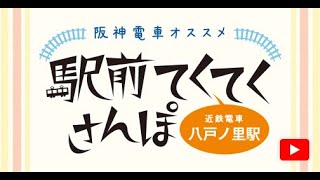 阪神電鉄【公式】八戸ノ里駅🚋阪神電車オススメ駅前てくてくさんぽ