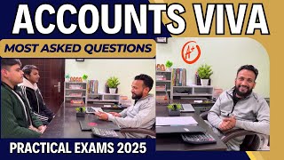 Accounts viva | Accountancy practical | Most Asked Questions | Class 12th Viva | Boards 2025