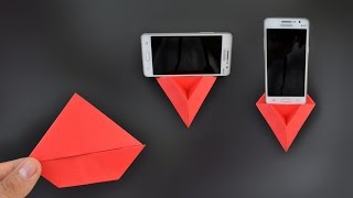 Origami: Phone Stand / Holder 3.0 - Instructions in English (BR)