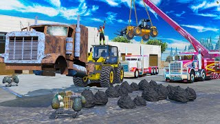 Rebuilding an ABANDONED Trucking Company in GTA 5 RP!