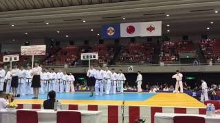 極真空手 ２０１６全日本ウェイト制大会 開会式 ルール改定 公式戦 茨城県