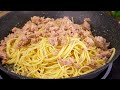 Cuando tengas espagueti y atun. Prepara esta deliciosa receta de pasta en tan solo unos minutos
