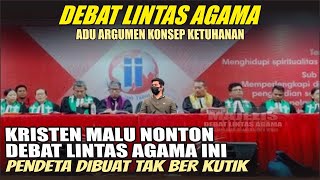 OTEN MALU NONTON DEBAT LINTAS AGAMA INI ~ Pendeta Dibuat Tak Ber Kutik