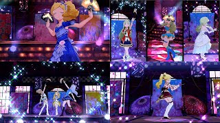 【ミリシタ】百花は月下に散りぬるを【MV】４画面Ver