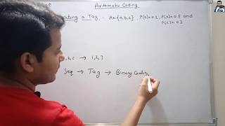 10.1 Generating & Deciphering a Tag in Arithmetic Coding | Data Compression