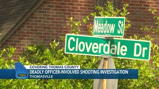 New details released in deadly officer involved shooting in Thomasville