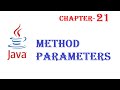 Method parameters in Java - Java tutorial - w3Schools - Chapter 21 - English