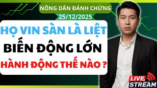 Chứng khoán hôm nay | Nhận định thị trường chứng khoán : Họ VIN sàn la liệt - Biến động lớn