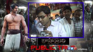 Prabhas Fans Response After Watching Baahubali Benfit Show || SS Rajamouli ||Baahubali Review
