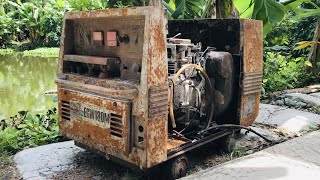 Part 2 | Restoration Generator Silent SHINDAIWA | Restore Gasoline Engine Old