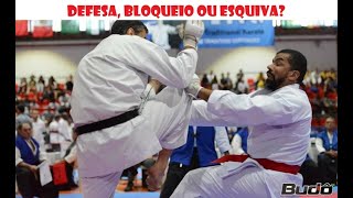 Kumite Shotokan - defesa, bloqueio ou esquiva?