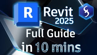 Revit - Tutorials for Beginners in 10 MINUTES ! [ FULL GUIDE 2025 ]