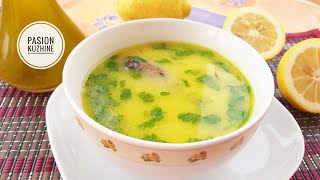 Supë me oriz , veze e limon -vetem 20 minuta !Rice soup with lemon !