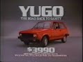 1987 yugo gv commercial