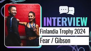 Overcoming challenges | FEAR / GIBSON (GBR) | Ice Dance Winner | Finlandia Trophy 2024 | #GPFigure