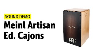 Meinl Artisan Edition Cajones - Sound Demo