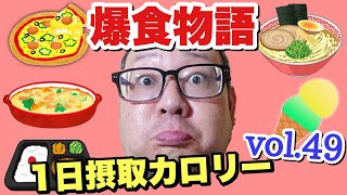 【デブ】夢叶う爆食物語！食って食って食いまくる立山カロリーvol.49