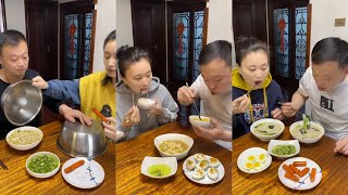 couple food mukbang \u0026 audiostory