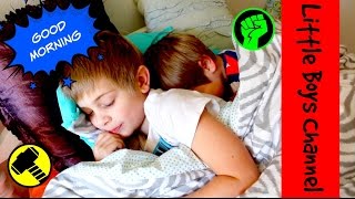 Little Boys Morning Routine | Homeschool in Spring