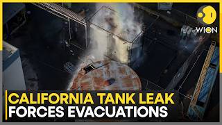 California Toxic Chemical Tank Leak: Major Evacuations Amid Explosion Fears | WION