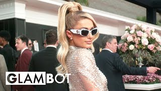 Paris Hilton GLAMBOT: Behind the Scenes at Grammys 2022 | E! Red Carpet & Award Shows