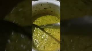 Mixed dal and spinach curry #food #healthy #recipe #easy #lunch #cooking #asmr #curry