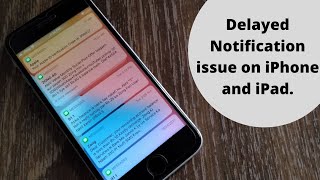Fix Delayed Notification Issue on iPhone & iPad After Update iOS 14.