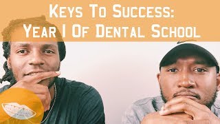 Keys To Success: Getting Through D1 Year Successfully || FutureDDS