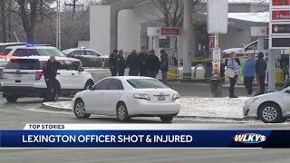 Lexington police officer shot by juvenile while conducting investigation