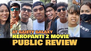 Heropanti 2 Movie PUBLIC REVIEW at Gaiety Galaxy | Tiger Shroff, Nawazuddin Siddiqui | Ahmed Khan