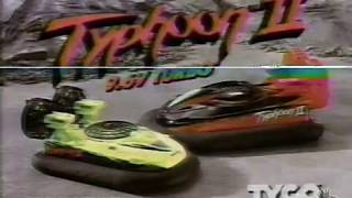 Tyco Typhoon 2 Hover Craft RC Commercial 1992