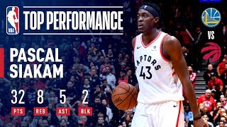 Pascal Siakam Catches Fire! | NBA Finals Game 1