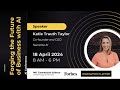 GenAI Transformation in the World's Most Innovative Enterprises | Katie Trauth Taylor | MIT 2024