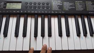 Aankh Mare Song in Piano| Pratyushaditya Pradhan | 🎶🎹🎹🎹 | #Shorts