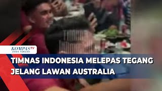 Timnas Indonesia Melepas Tegang Jelang Lawan Australia