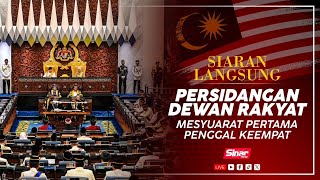 [LIVE] Persidangan Dewan Rakyat | Mesyuarat Pertama Penggal Keempat | 6 Februari 2025 | Sesi Petang