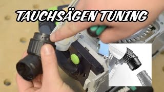 Umrüsten einer Festool Tauchsäge TS 55 R auf den neuen Anschluss - Mike's Toolshop