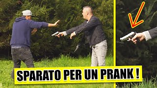 SPARATO per un PRANK  *Poteva Finire MALE*