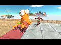 infinity battle super hero vs creepy monster animal revolt battle simulator