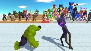 Infinity Battle | Super Hero VS Creepy Monster - Animal Revolt Battle Simulator