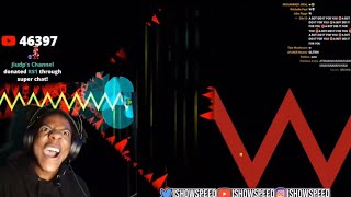 #ishowspeed discovers a glitch in #geometrydash